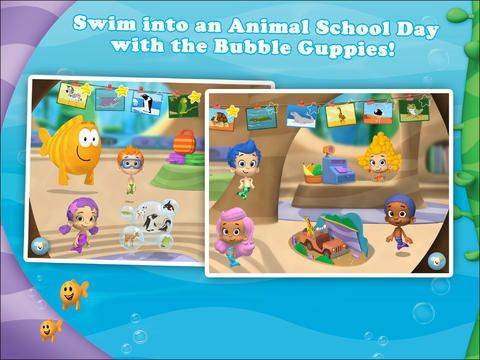 Bubble Guppies: Animal School Day HD - app review (video)