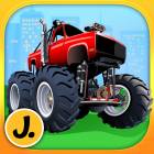 Monster Trucks and Sports Cars - puzzle game for little boys and preschool kids - Free