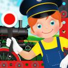 Train Simulator & Maker Games: Fun Free Game for Kids Boys and Girls, Build & Drive Car