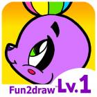 Fun2draw™ Animals Lv1 - Learn to Draw Art for Kids - Cute Cartoon Easy Animals & Pets
