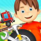 Truck Simulator, Builder Game & Car Driving Test Sim Games for Toddlers and Kids Free
