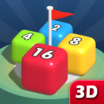 Merge Blocks 3D - 2048 Puzzle - Android Version
