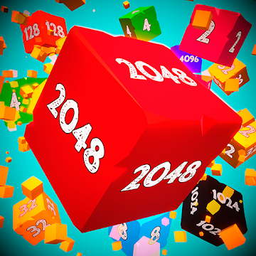 X2 Blocks 2048 3D cube merge - Android Version