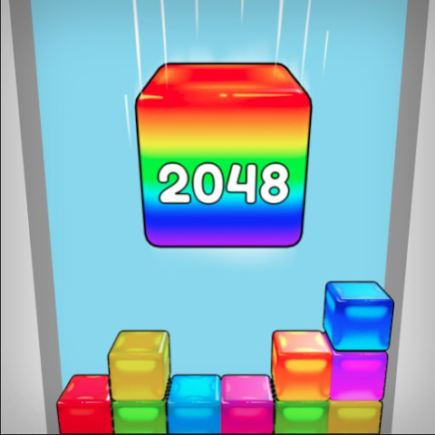 Jelly Cubes 2048: Puzzle Game - Android Version