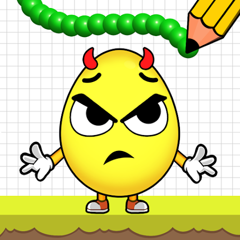 Draw Line To Smash Angry Eggs Android Version